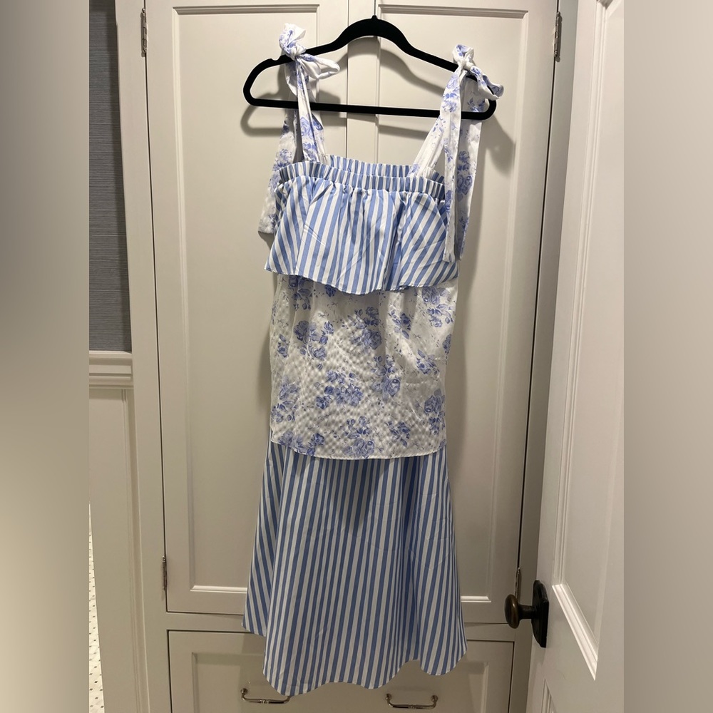 English factory tiered dress